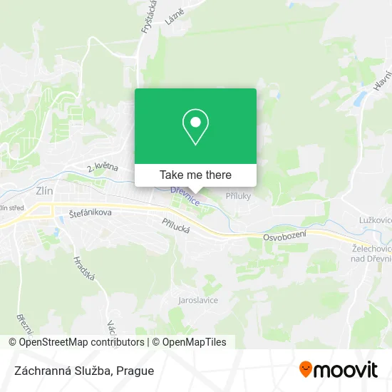 Карта Záchranná Služba