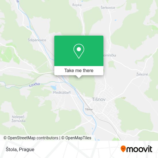 Карта Štola