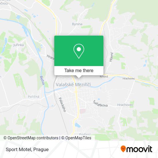 Sport Motel map