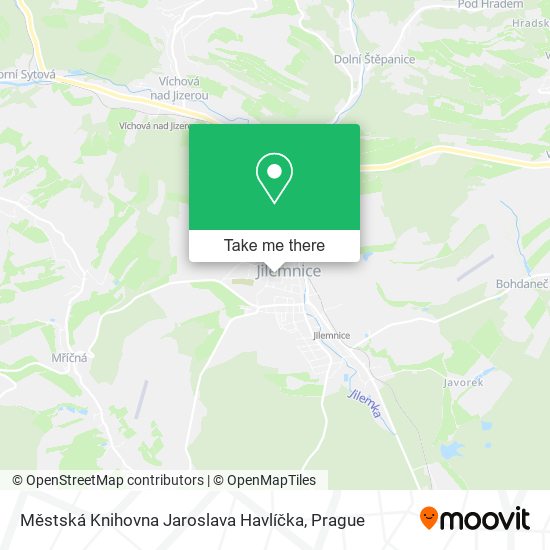 Městská Knihovna Jaroslava Havlíčka map