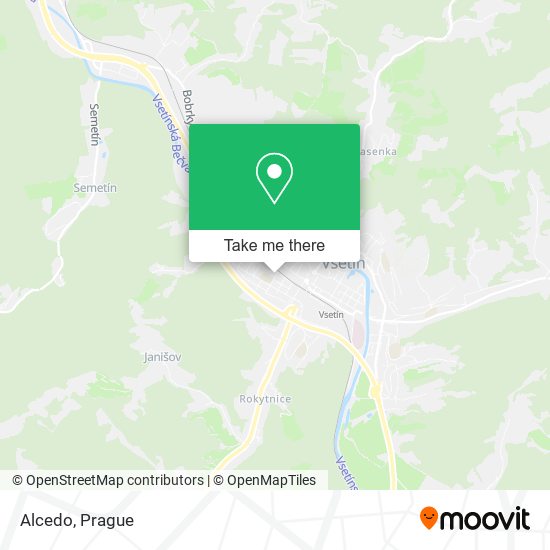 Карта Alcedo