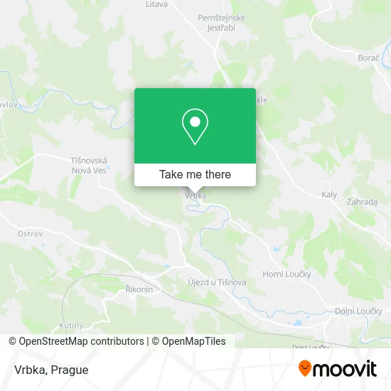 Карта Vrbka