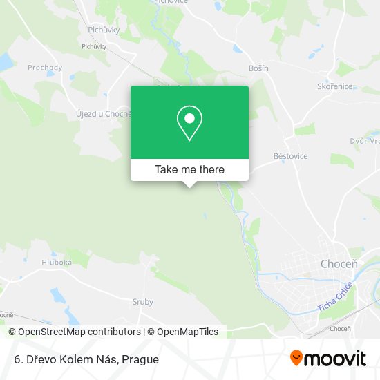 6. Dřevo Kolem Nás map