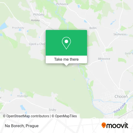 Карта Na Borech