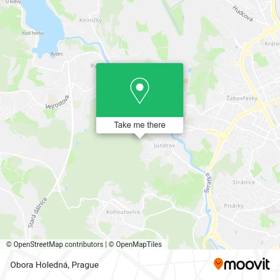 Карта Obora Holedná