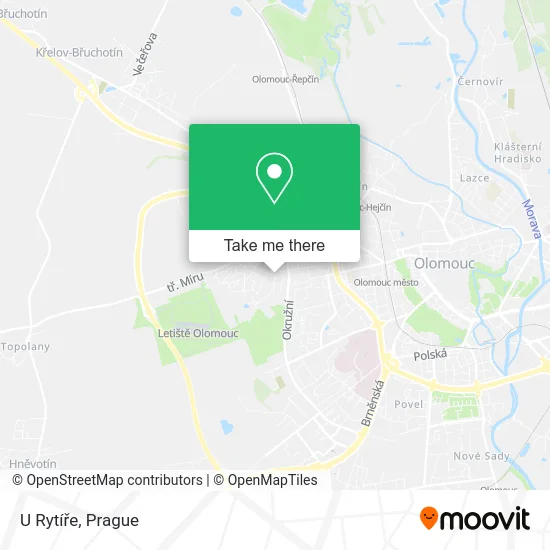 Карта U Rytíře