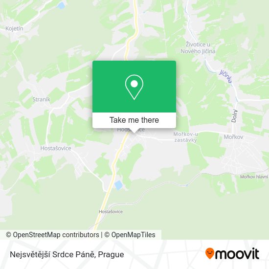 Nejsvětější Srdce Páně map