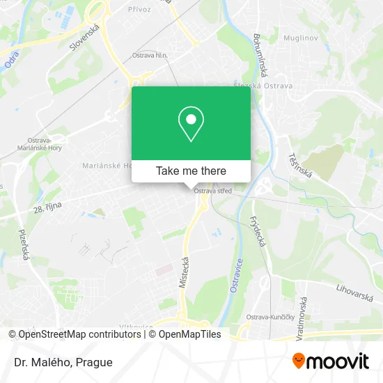 Карта Dr. Malého