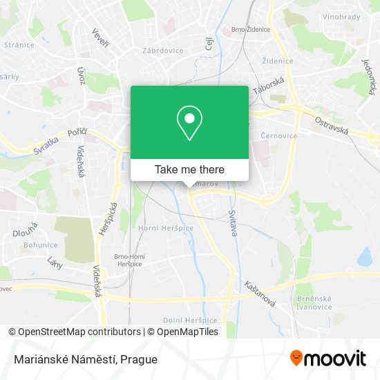 Mariánské Náměstí map