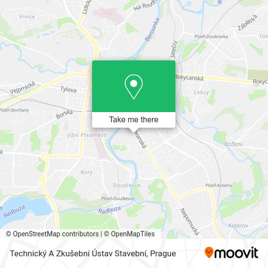 Technický A Zkušební Ústav Stavební map