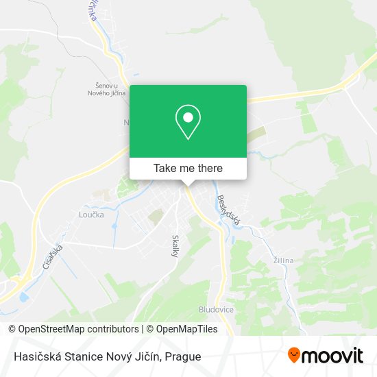 Hasičská Stanice Nový Jičín map
