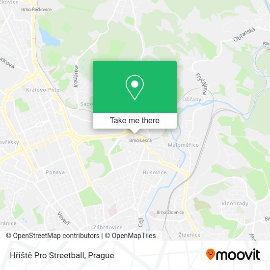 Hřiště Pro Streetball map