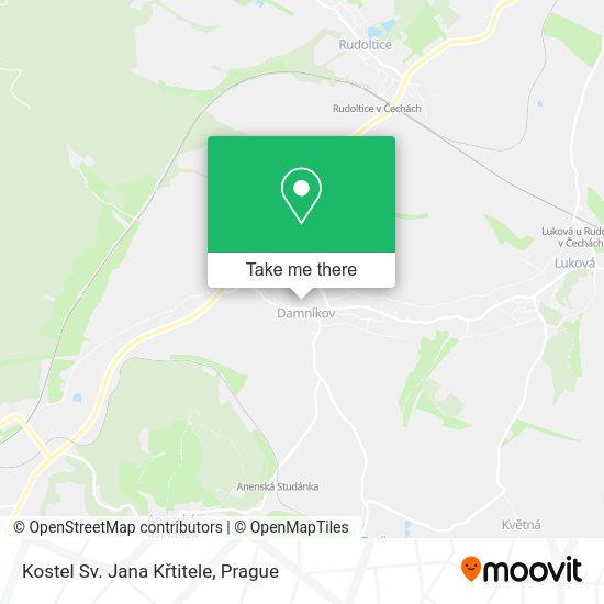 Kostel Sv. Jana Křtitele map