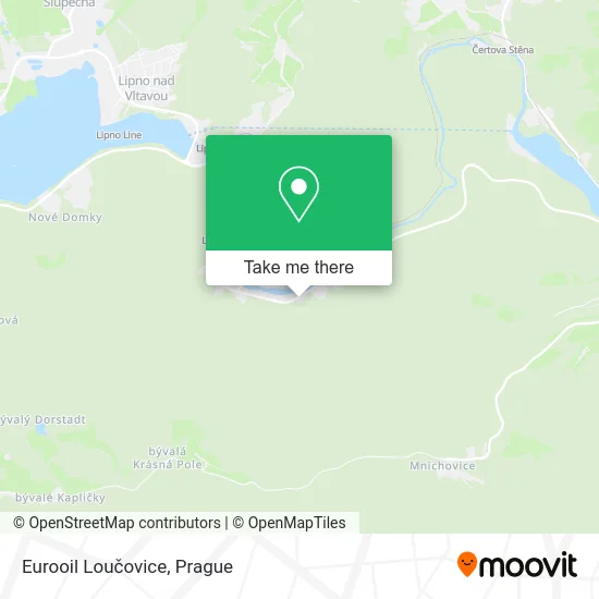 Карта Eurooil Loučovice