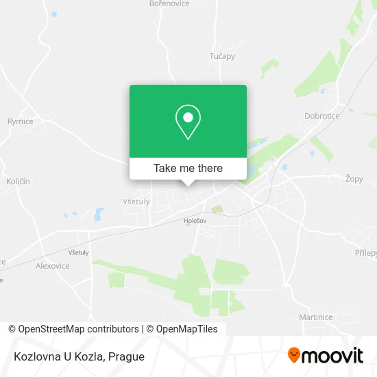 Карта Kozlovna U Kozla