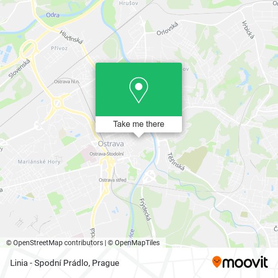 Linia - Spodní Prádlo map