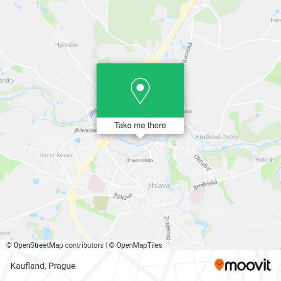 Kaufland map