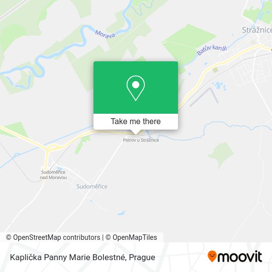 Kaplička Panny Marie Bolestné map