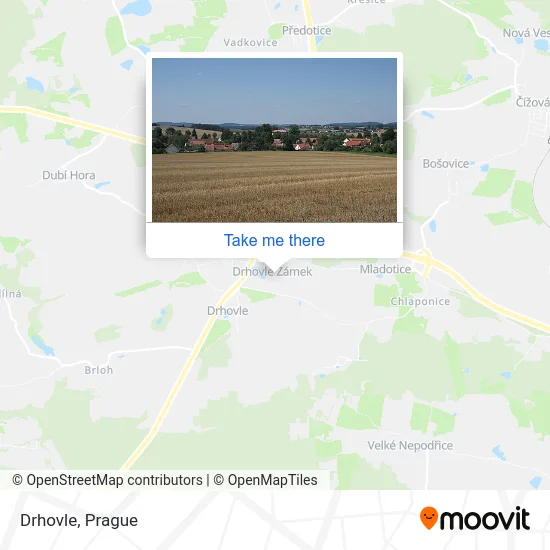 Карта Drhovle
