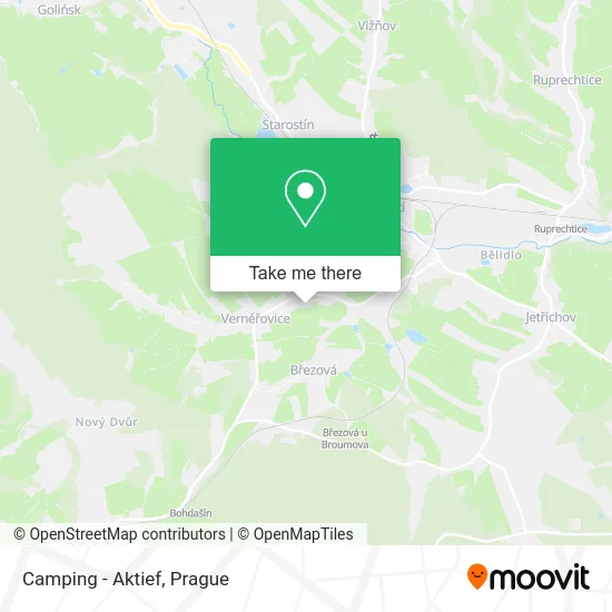 Карта Camping - Aktief