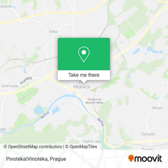 Pivotéka|Vinotéka map