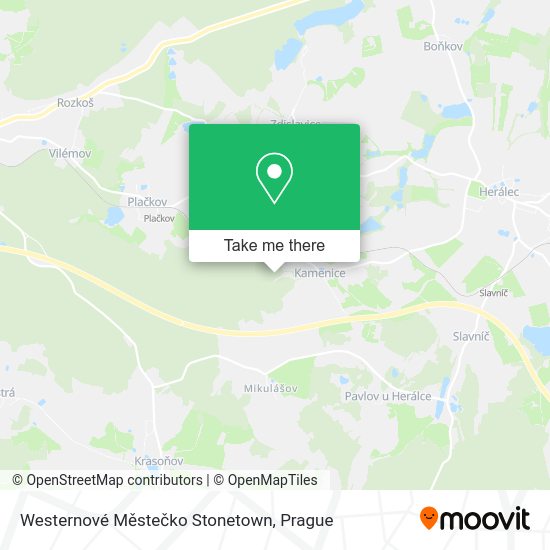 Westernové Městečko Stonetown map