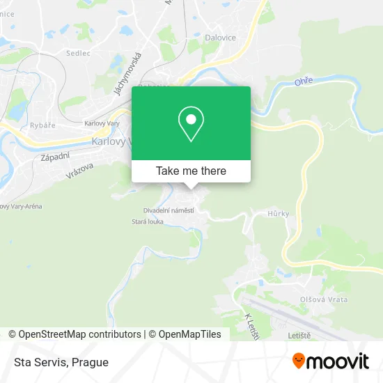 Карта Sta Servis