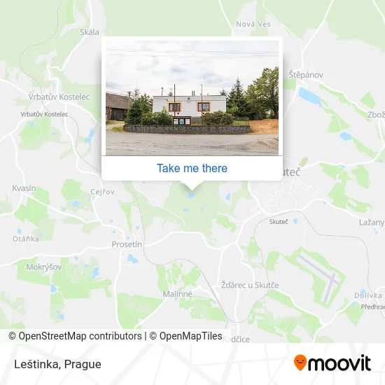 Карта Leštinka