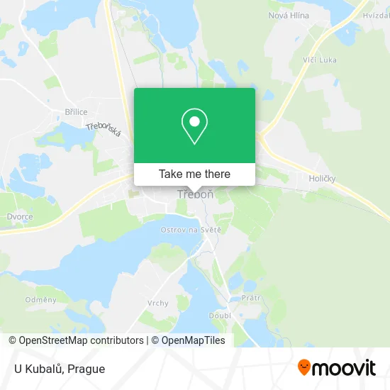 Карта U Kubalů