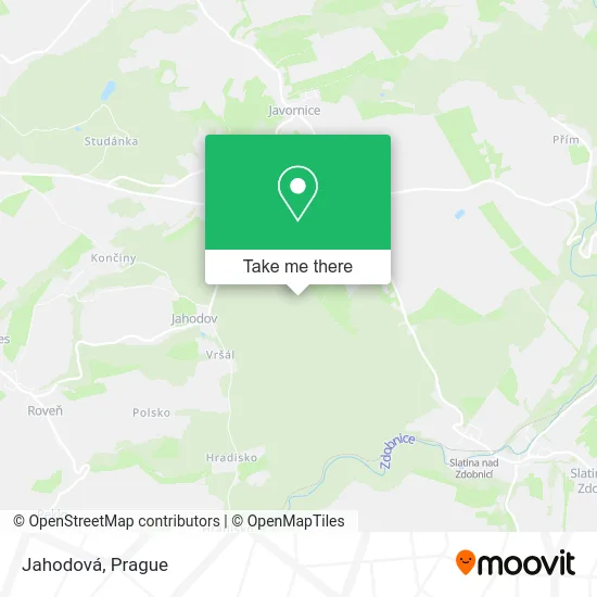 Карта Jahodová