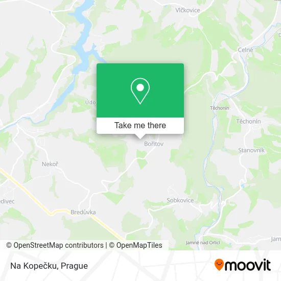 Карта Na Kopečku