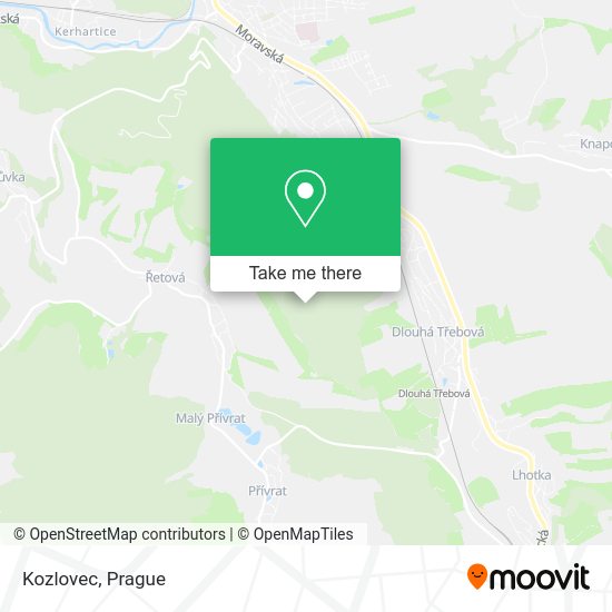 Карта Kozlovec
