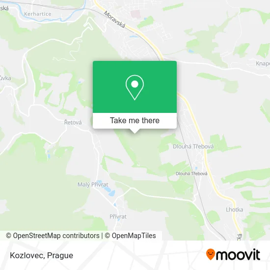 Карта Kozlovec