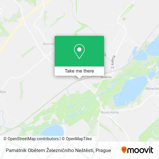 Památník Obětem Železničního Neštěstí map