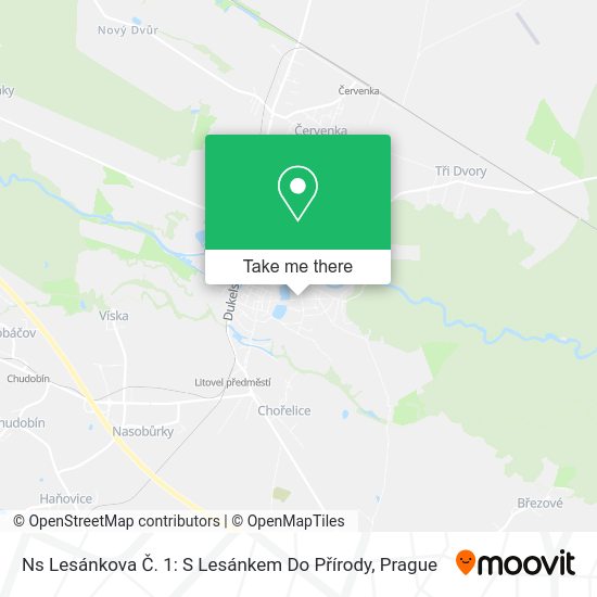 Ns Lesánkova Č. 1: S Lesánkem Do Přírody map