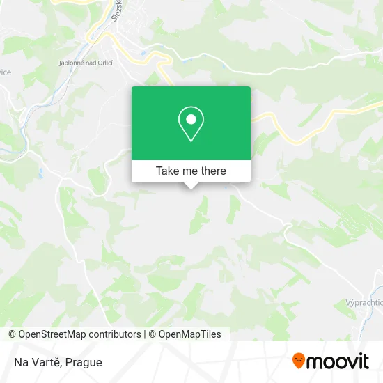Карта Na Vartě