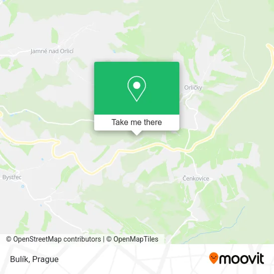 Bulík map