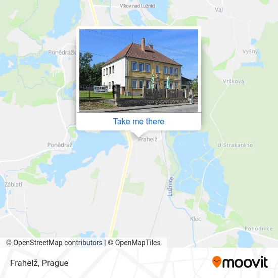 Карта Frahelž