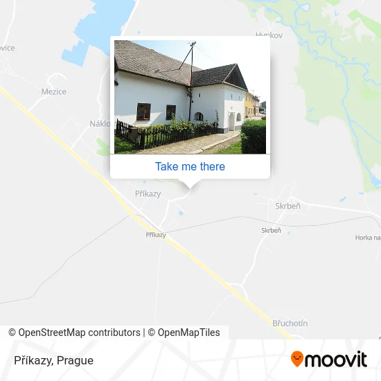Карта Příkazy