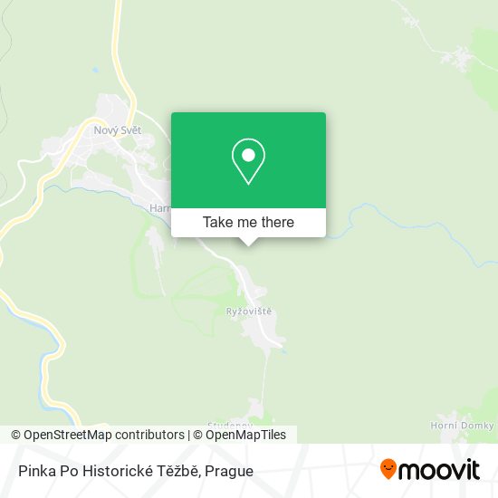 Pinka Po Historické Těžbě map
