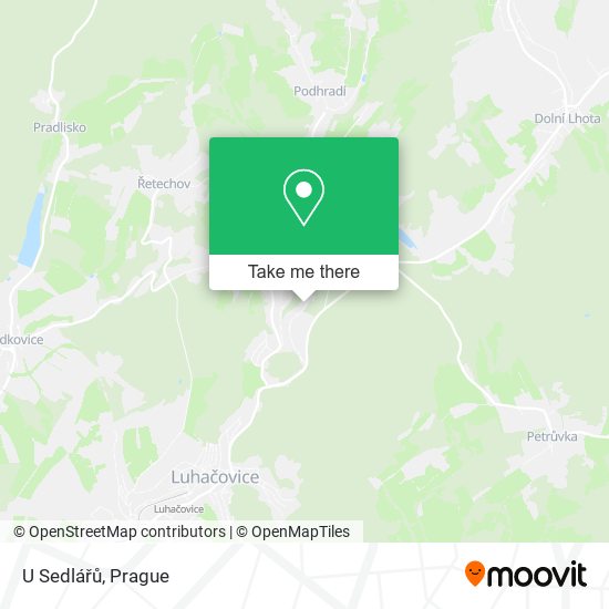 Карта U Sedlářů