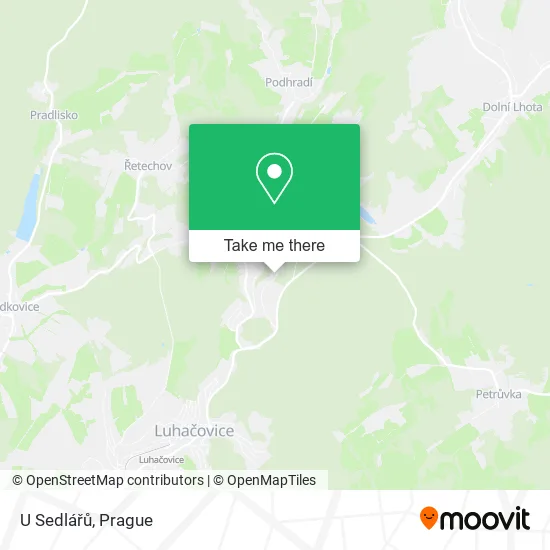 Карта U Sedlářů