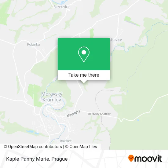 Карта Kaple Panny Marie