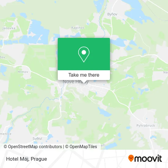 Карта Hotel Máj