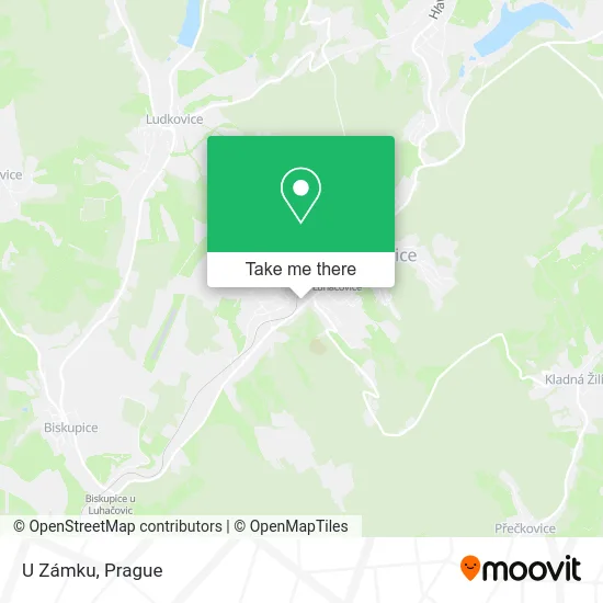 Карта U Zámku