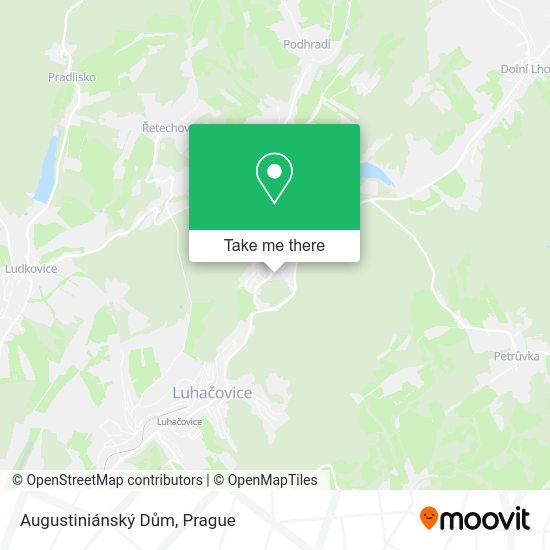 Карта Augustiniánský Dům