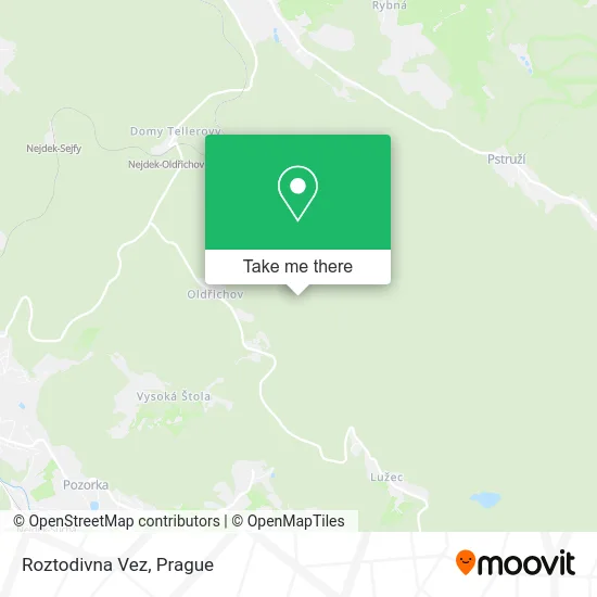Карта Roztodivna Vez