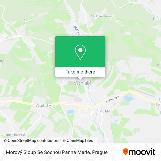 Morový Sloup Se Sochou Panna Marie map