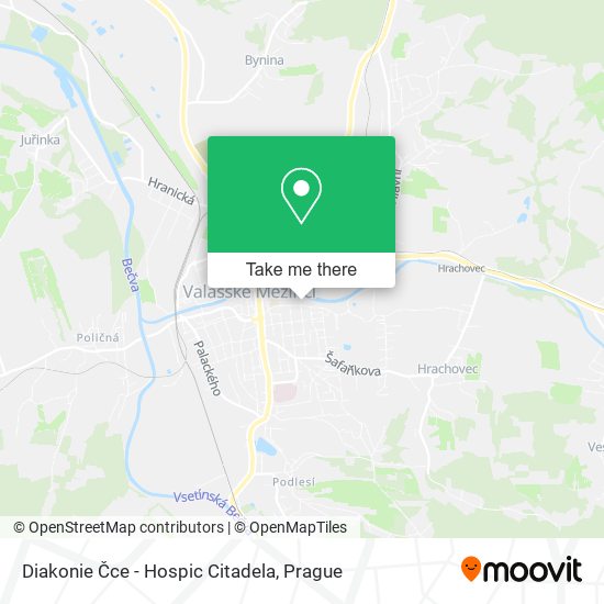 Diakonie Čce - Hospic Citadela map