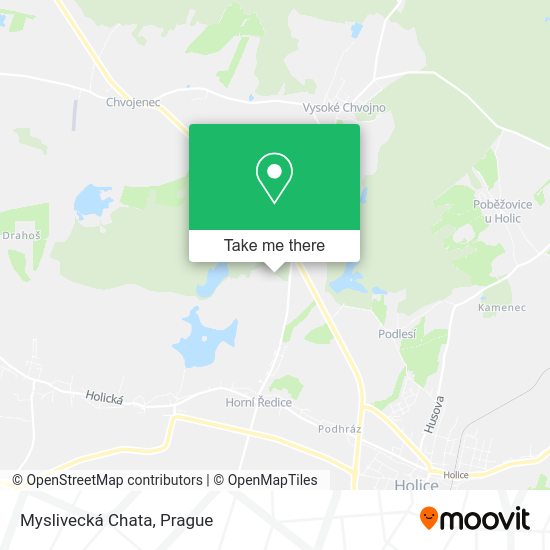 Карта Myslivecká Chata
